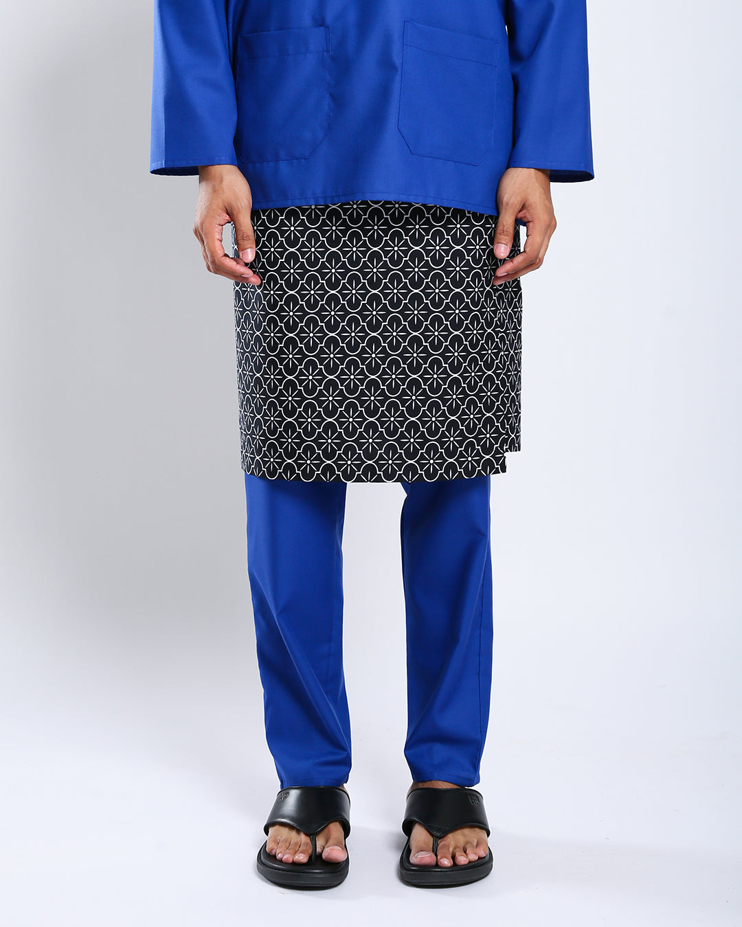 Bangsawan Baju Melayu Set Adults - ROYAL BLUE