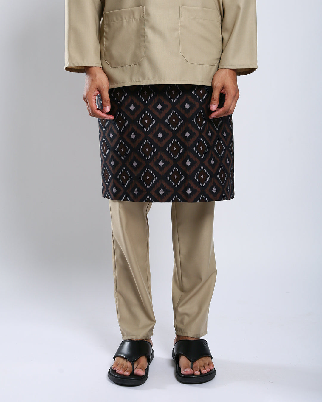 Bangsawan Baju Melayu Set Adults - GOLD