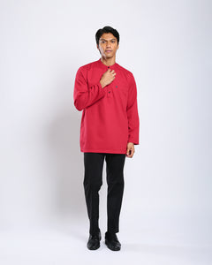 Sultan Baju Melayu Top Adults - RED