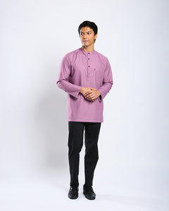 Sultan Baju Melayu Top Adults - LIGHT PURPLE