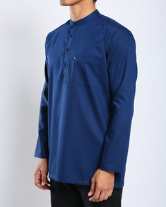 Sultan Baju Melayu Top Adults - NAVY