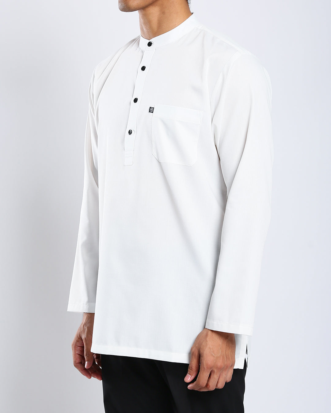 Sultan Baju Melayu Top Adults - OFF WHITE