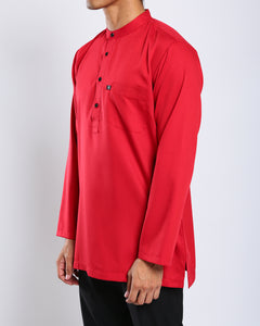 Sultan Baju Melayu Top Adults - RED