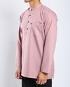 Sultan Baju Melayu Top Adults - DUSTY PURPLE