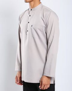 Sultan Baju Melayu Top Adults - TAUPE