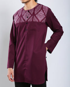 Aristocrat 3.0 Kurta Adults - BURGUNDY