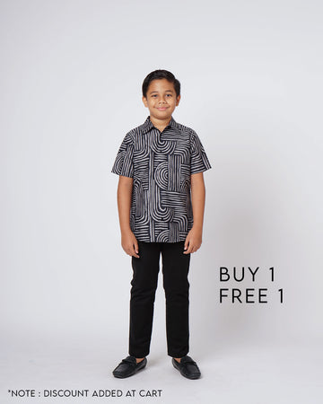 Tuah Batik Shirt Kids - SETIA