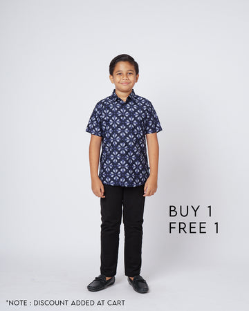 Tuah Batik Shirt Kids - SINAR
