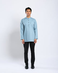 Sultan Baju Melayu Top Adults - DENIM