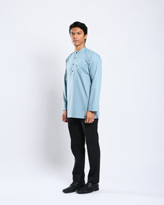 Sultan Baju Melayu Top Adults - DENIM