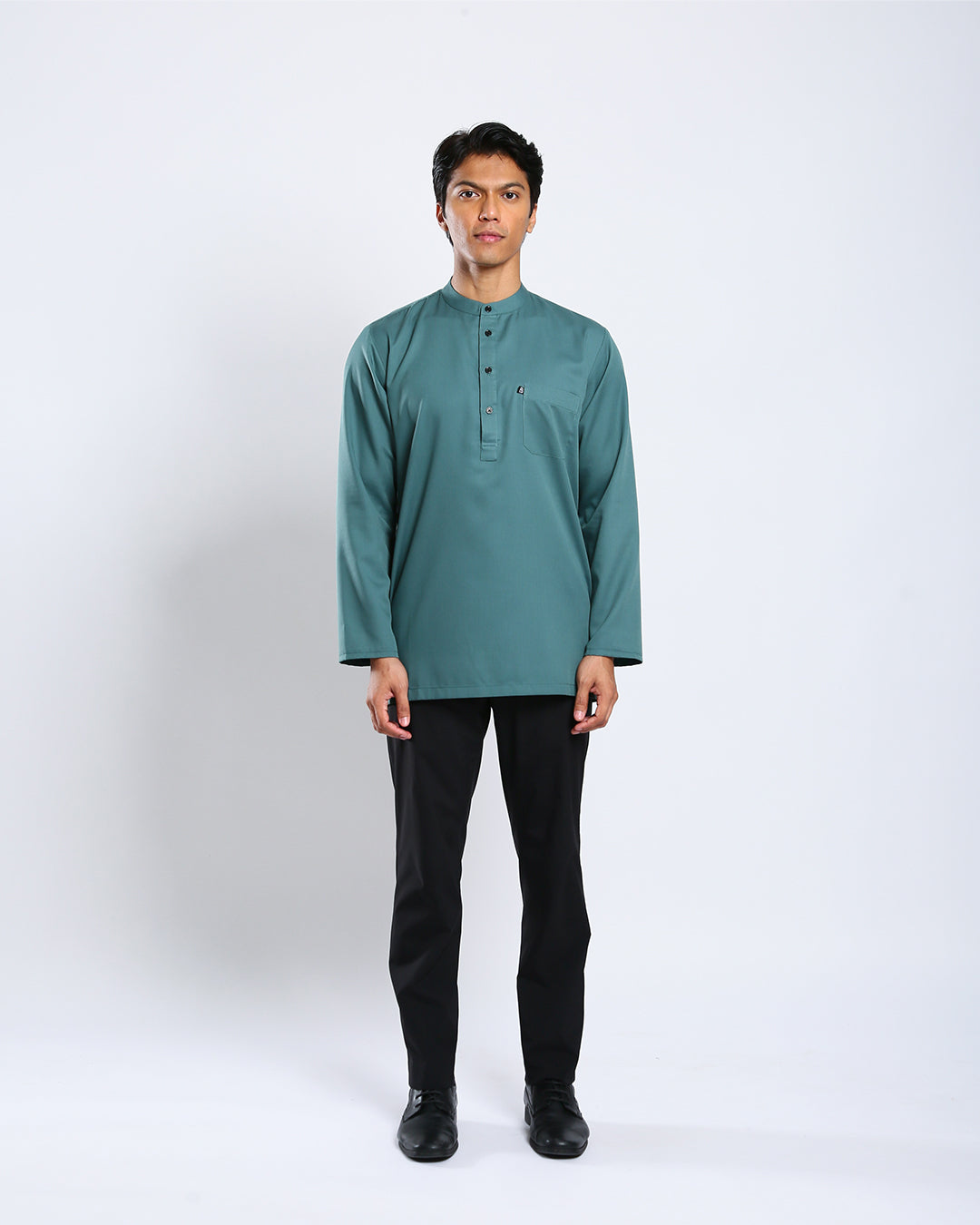 Sultan Baju Melayu Top Adults - TEAL