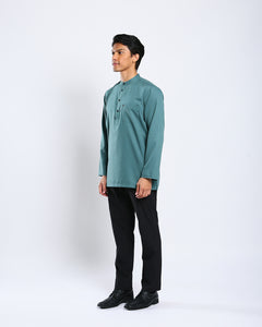 Sultan Baju Melayu Top Adults - TEAL