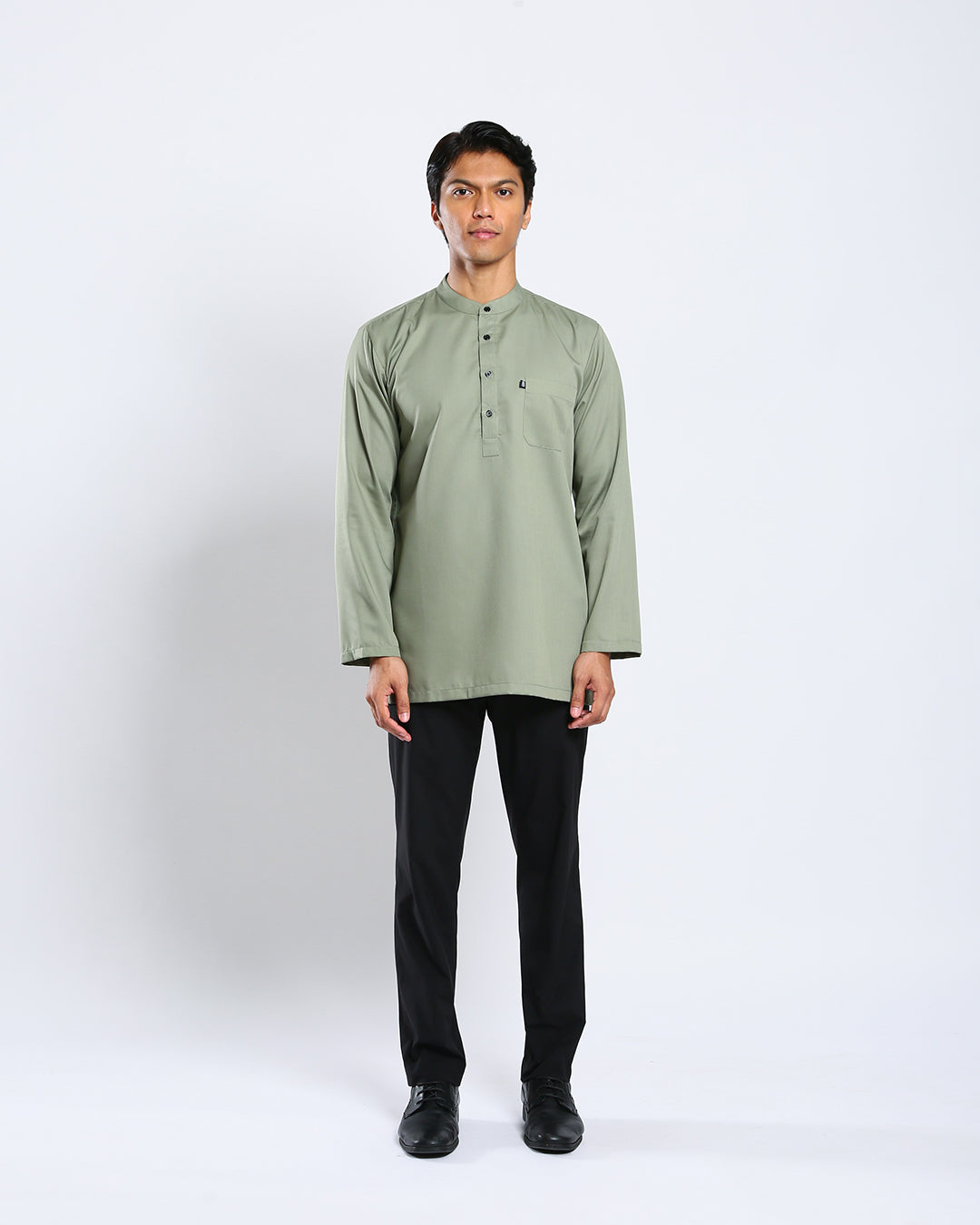 Sultan Baju Melayu Top Adults - SAGE