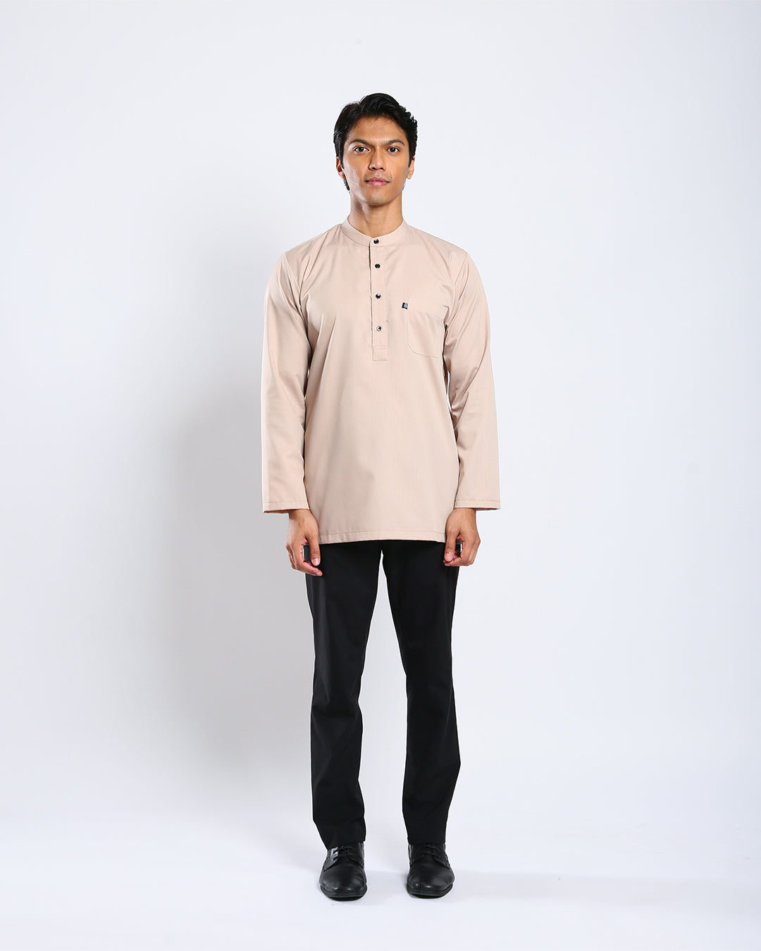 Sultan Baju Melayu Top Adults - SAND