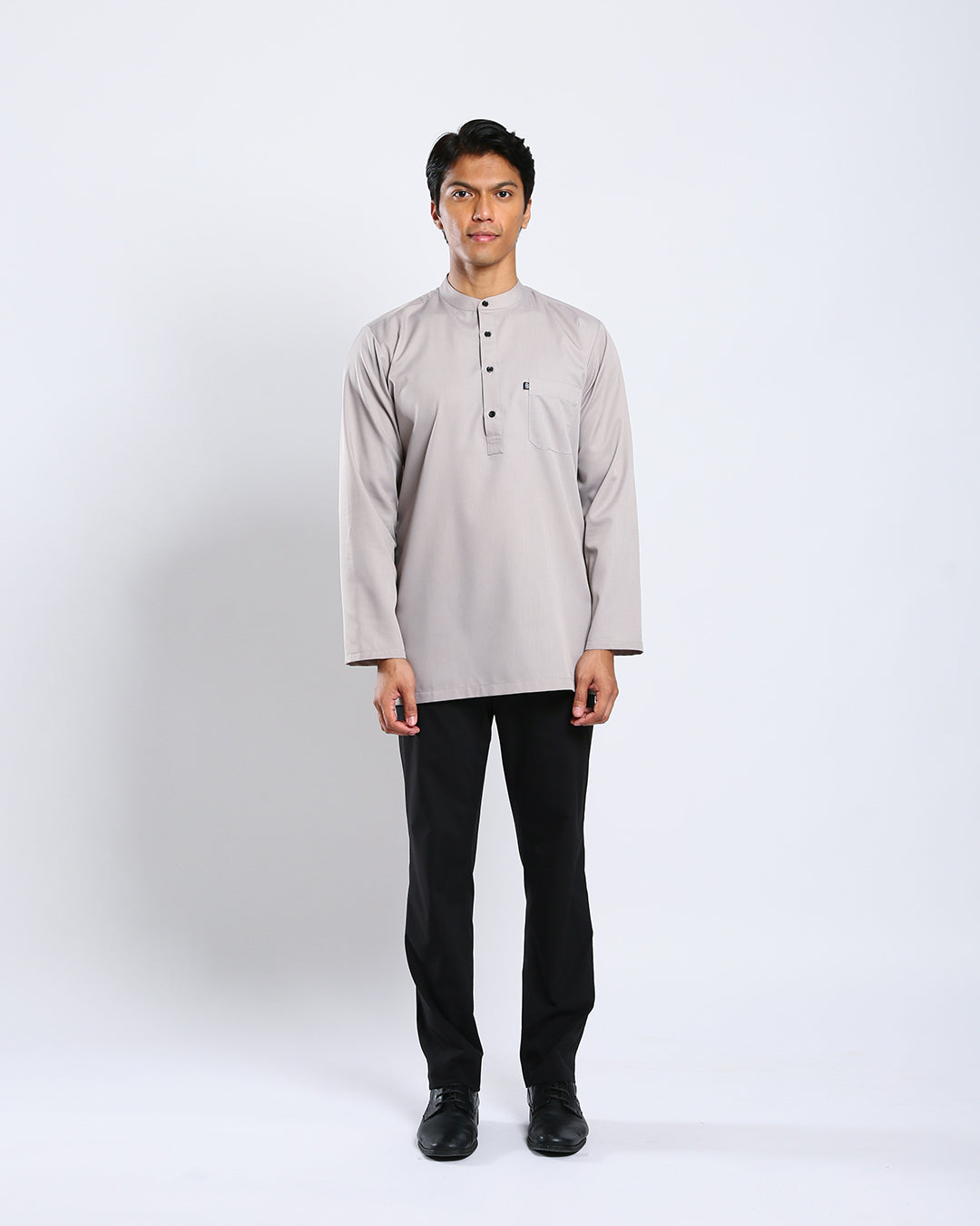 Sultan Baju Melayu Top Adults - TAUPE