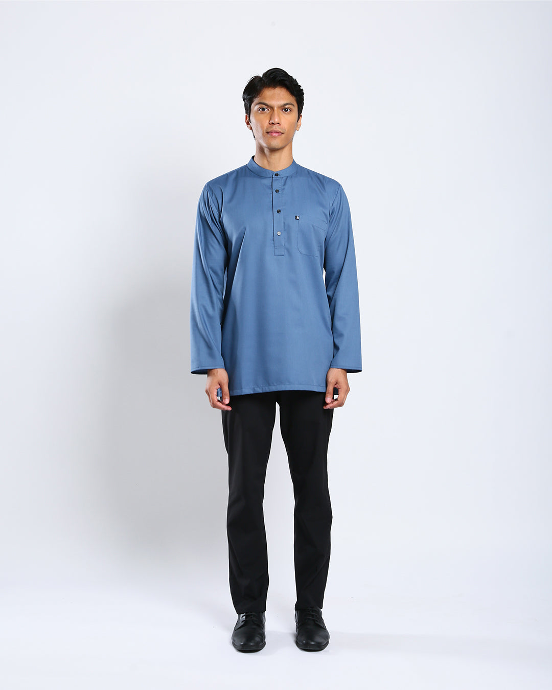 Sultan Baju Melayu Top Adults - TURQUOISE