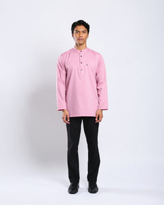 Sultan Baju Melayu Top Adults - DUSTY PINK