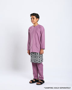 Bangsawan Baju Melayu Set Kids - LIGHT PURPLE