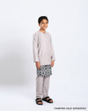 Bangsawan Baju Melayu Set Kids - TAUPE