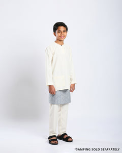 Bangsawan Baju Melayu Set Kids - CREAM