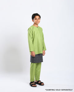 Bangsawan Baju Melayu Set Kids - PEAR GREEN