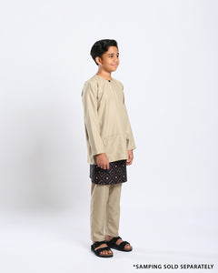 Bangsawan Baju Melayu Set Kids - GOLD