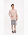 Bangsawan Baju Melayu Set Adults - SAND