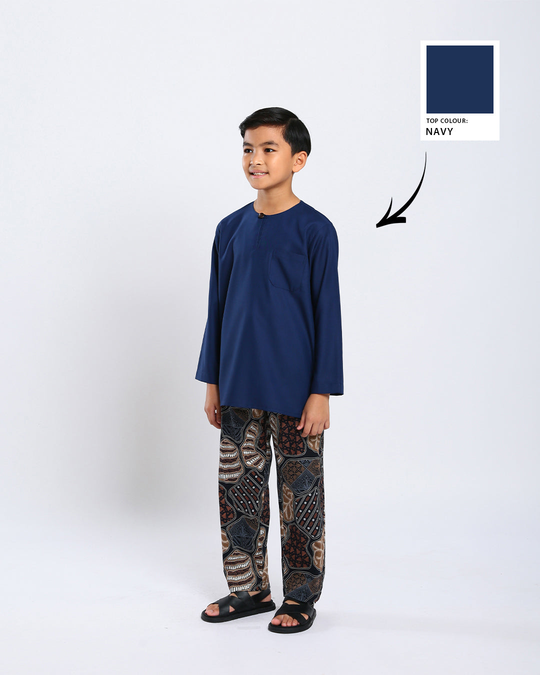 Putera Batik Set Kids - THAQIF