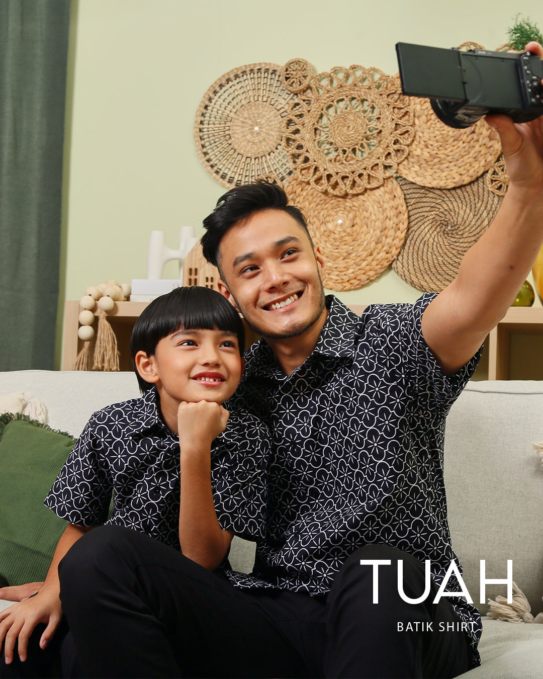 Tuah Batik Shirt Kids - CAHAYA