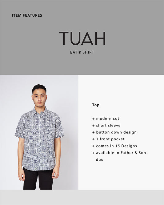 Tuah Batik Shirt Adults - DETIK