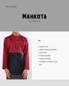 Mahkota Baju Melayu Set FS Kids - MAROON