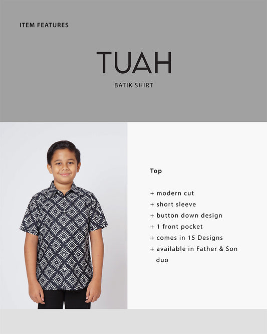 Tuah Batik Shirt Kids - RIA