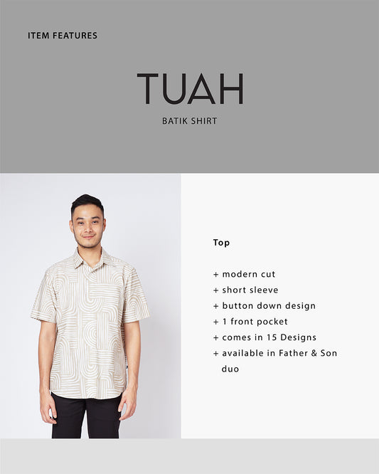 Tuah Batik Shirt Adults - KASIH