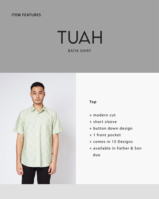 Tuah Batik Shirt Adults - RIANG