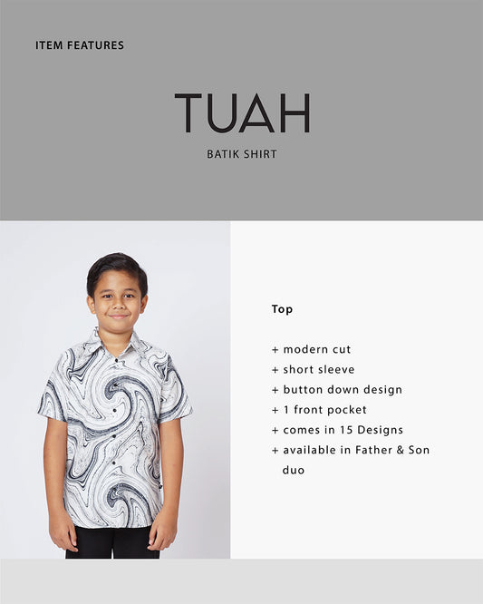 Tuah Batik Shirt Kids - ALUR