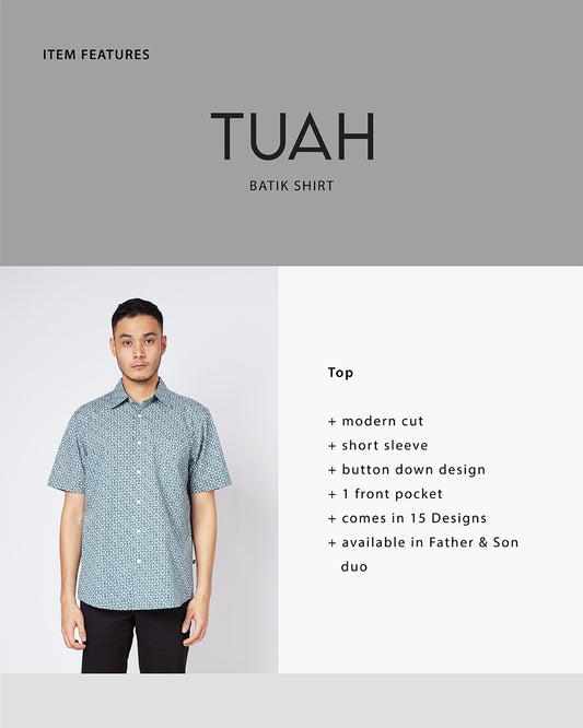 Tuah Batik Shirt Adults - INDAH