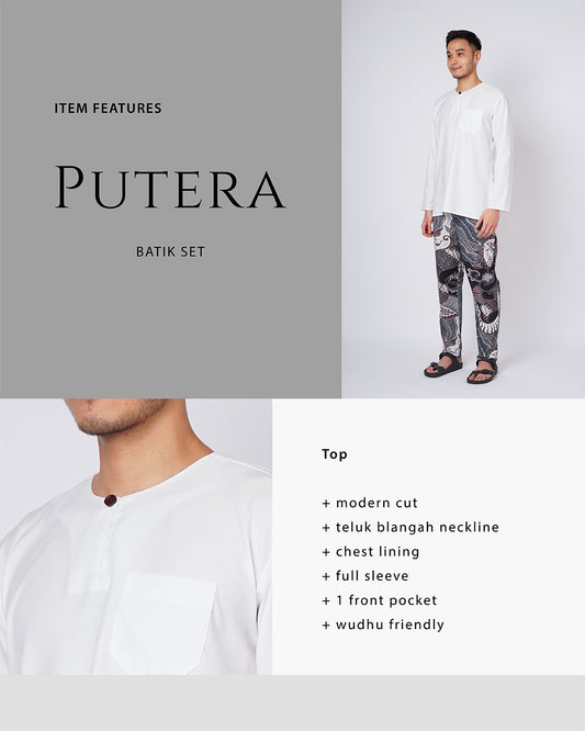 Putera Batik Set Adults - AFWA