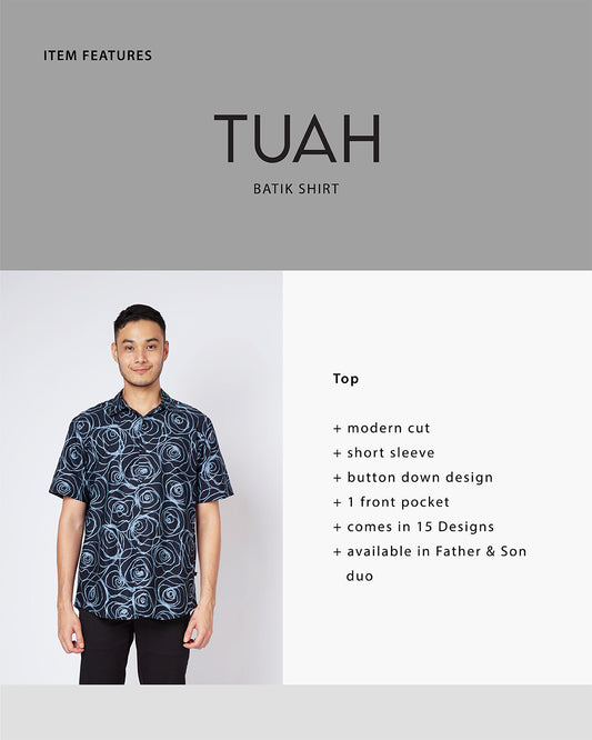 Tuah Batik Shirt Adults - CINTA