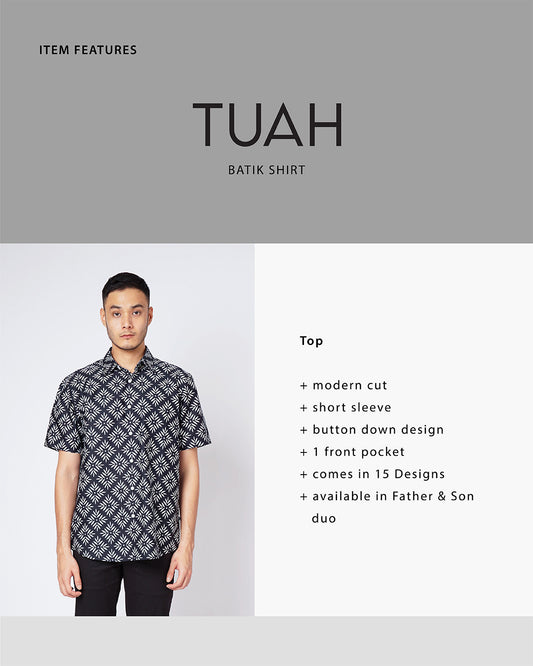 Tuah Batik Shirt Adults - RIA