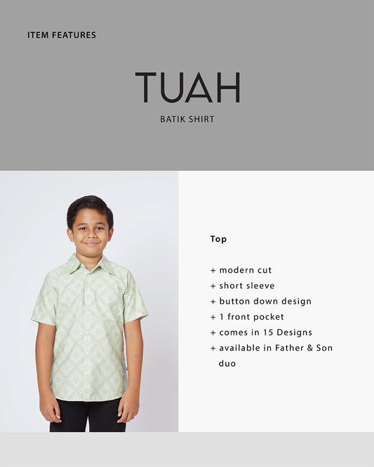 Tuah Batik Shirt Kids - RIANG