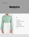 Mahkota Baju Melayu Set FS Kids - ALOE GREEN