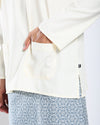 Bangsawan Baju Melayu Set Adults - CREAM