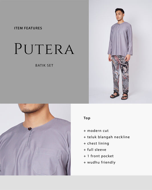 Putera Batik Set Adults - AMIN
