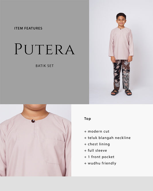Putera Batik Set Kids - ZIDANE