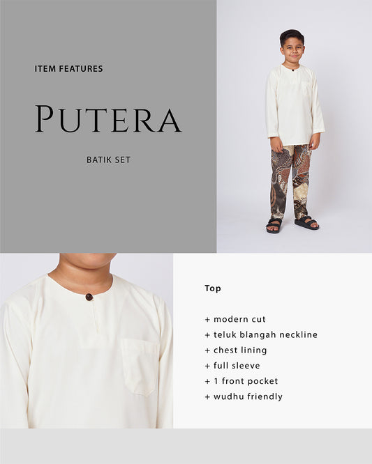 Putera Batik Set Kids - IZZAR
