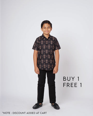 Tuah Batik Shirt Kids - WARISAN