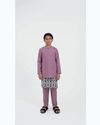 Bangsawan Baju Melayu Set Kids - LIGHT PURPLE
