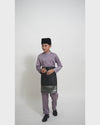 Mahkota Baju Melayu Set FS Kids - MAUVE