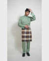 Mahkota Baju Melayu Set FS Adults - ALOE GREEN