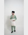 Mahkota Baju Melayu Set FS Kids - ALOE GREEN